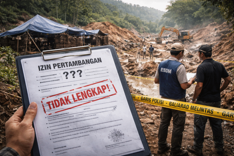 Warga Desa Anggai Laporkan Dugaan Aktivitas Tambang Ilegal, Minta Klarifikasi Izin ke ESDM Maluku Utara